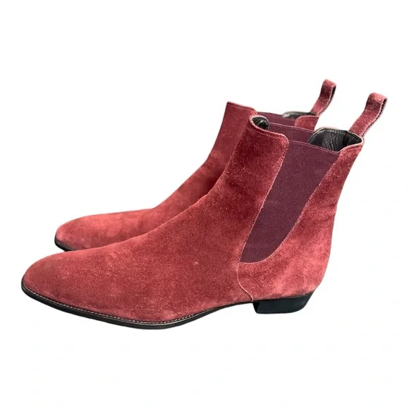 Men\'s Oro Los Angeles. The Malbec Granada In Taupe Chelsea Boots Size 15 Men main image 3